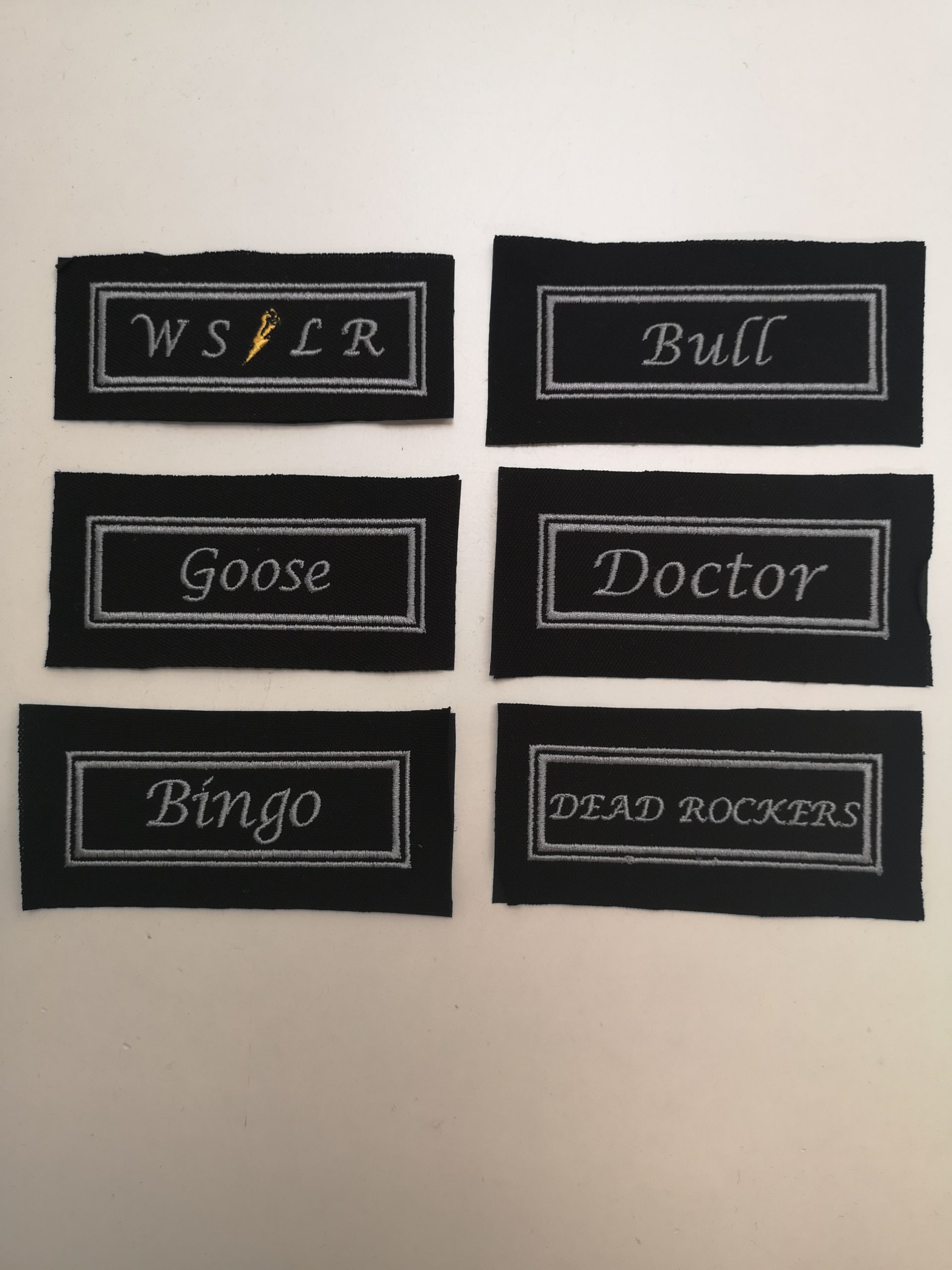 Name tapes scaled