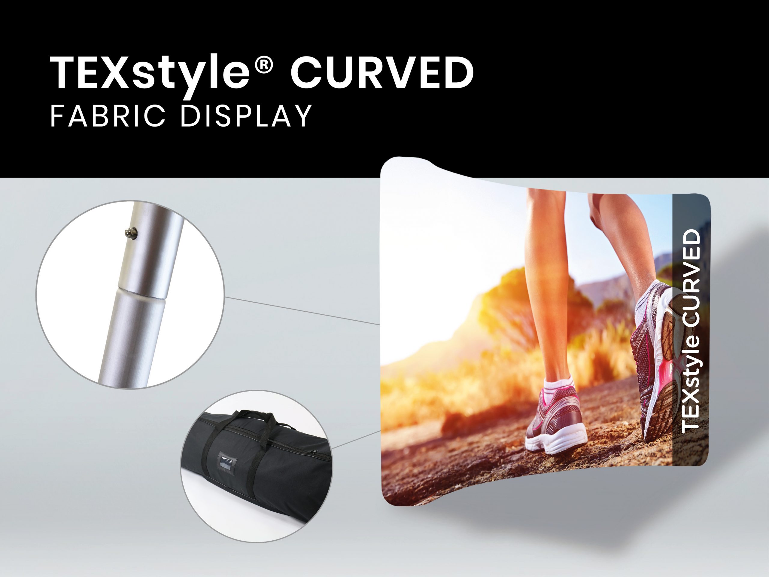 Are you ready for Event Season? 2 Curved Fabric Display scaled