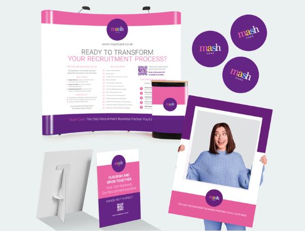 Mash Care Exhibition Materials