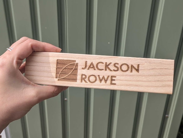 Engraved Giant Jenga Block
